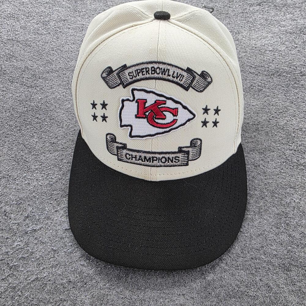 Kansas City Chiefs Hat Cap Snap Back Super Bowl LVII Champions NFL Football